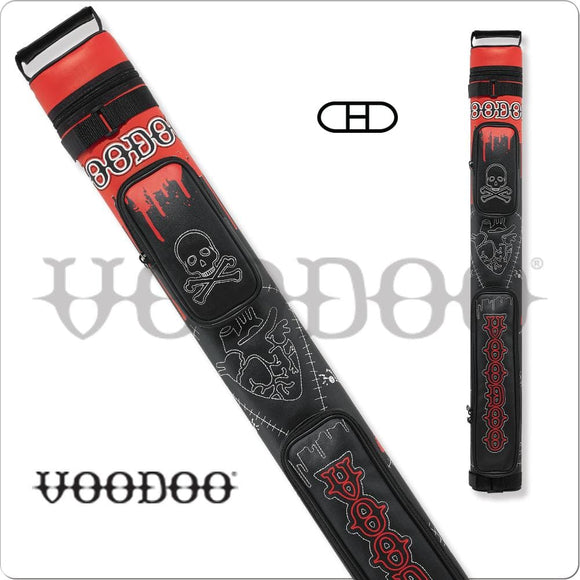 Voodoo VODC22A 2x2 Stitch Voodoo Hard Cue Case