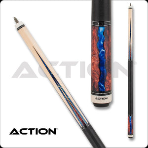 Action ACT152 Fractal - Maple w/ Burl & Blue Points