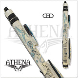 Athena ATHC10 2x2 Hard Embroidered Cue Case Side