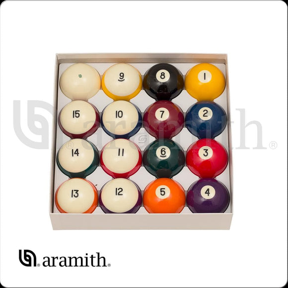 Aramith BBCBVM Crown Standard with Tounament Magnetic Cue Ball