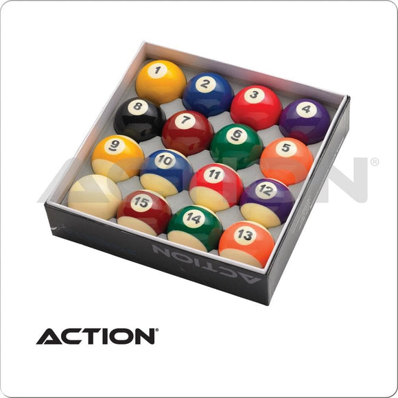 Action BBSTD Standard Pool Ball Set