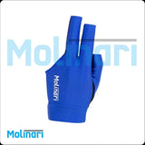 Molinari BGLMOL Billiard Glove One size fits most Left hand Royal Blue