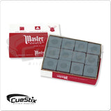 Master CHM12 Chalk 12 Piece Box Grey