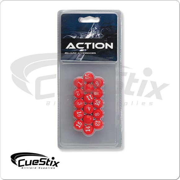 Action GAPBR Red Scoring Pills - Blister Pack