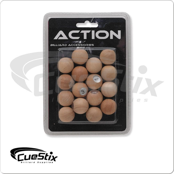 Action GAPWP Wooden Scoring Pill Set Blister Pack
