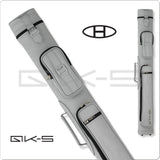 QK-S Ray QKS03 2x2 Hard Cue Case Grey