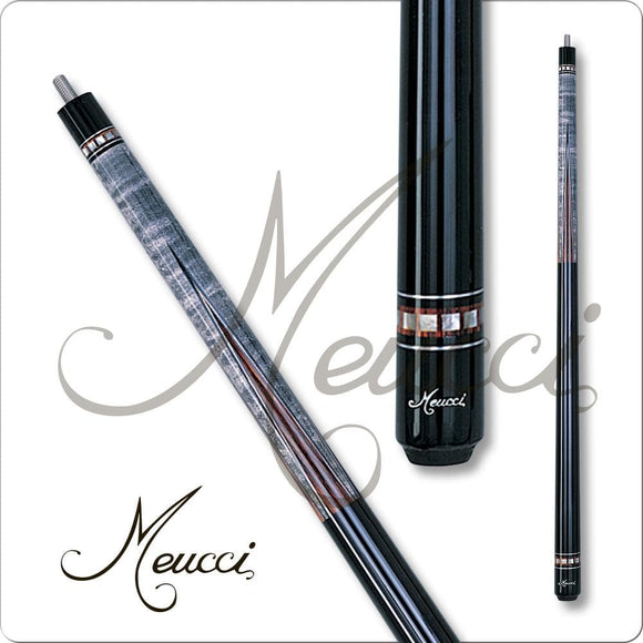 Meucci MEF01 Black Dot Pool Cue