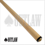 Outlaw Original OL42 Cow Skull Two Toned Wrap Cue Collar