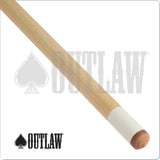 Outlaw Original OL42 Cow Skull Two Toned Wrap Cue Tip