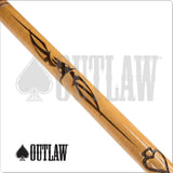 Outlaw Original OL42 Cow Skull Two Toned Wrap Cue Arm